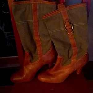 Gorgeous Ava Canvas Frye Pull On Boots